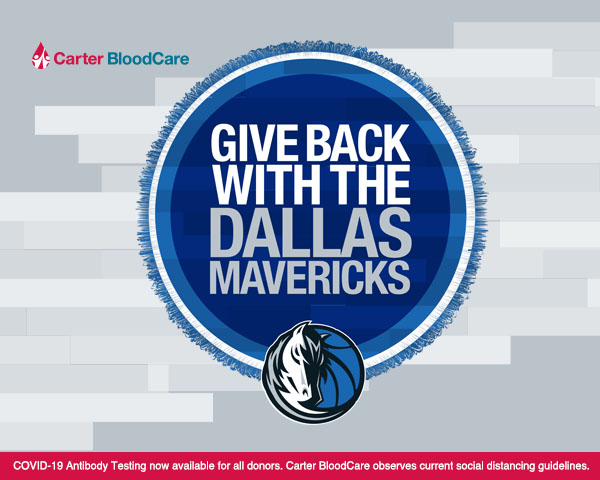 Give Back with the Dallas Mavericks this March!