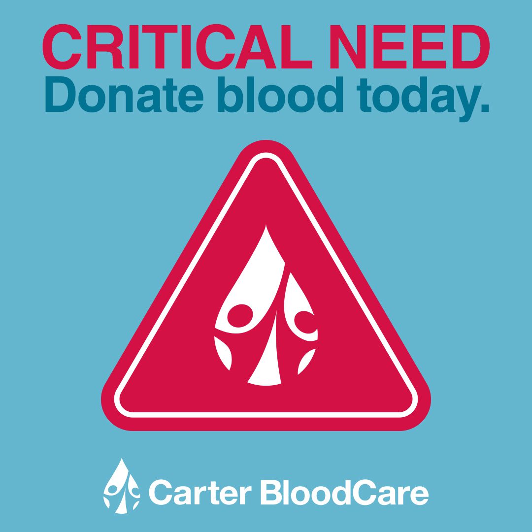 Urgent need for local blood donors