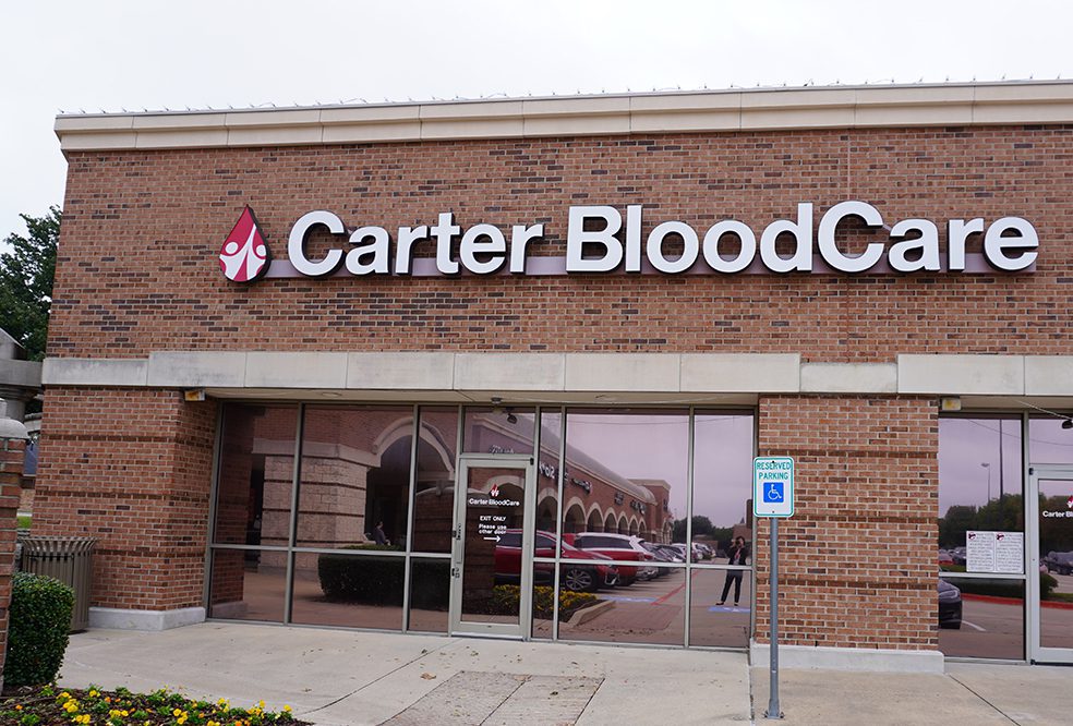 Carter blood care donor centers for medicare cummins specialty tools