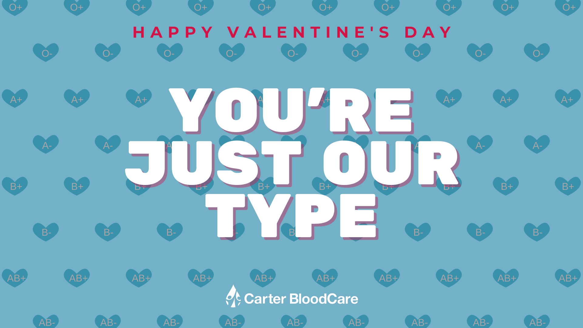 Have a heart – make an appointment to donate blood with Carter BloodCare