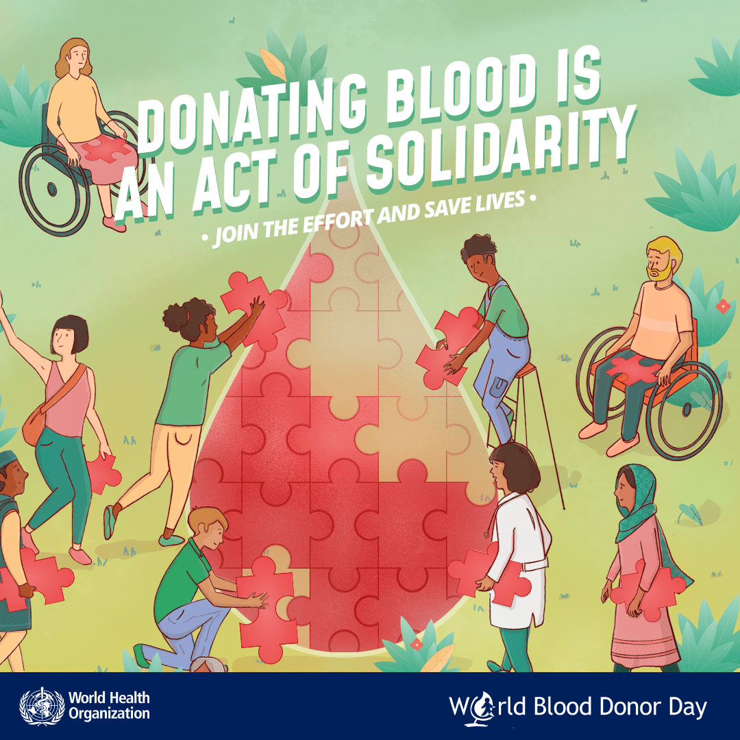 World Blood Donor Day on June 14 marks global focus on universal need for blood