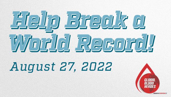 Help break a world record!