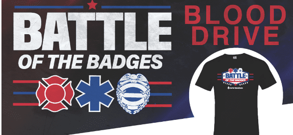 Frisco first responders gear up for Battle of the Badges blood drive