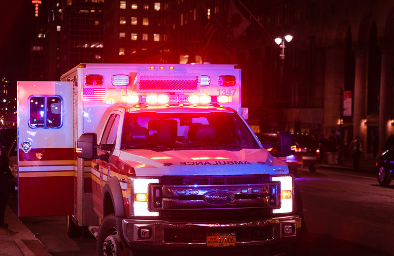 ambulance stock photo