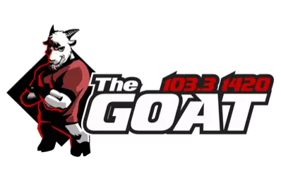 The Goat 103.3 station logo