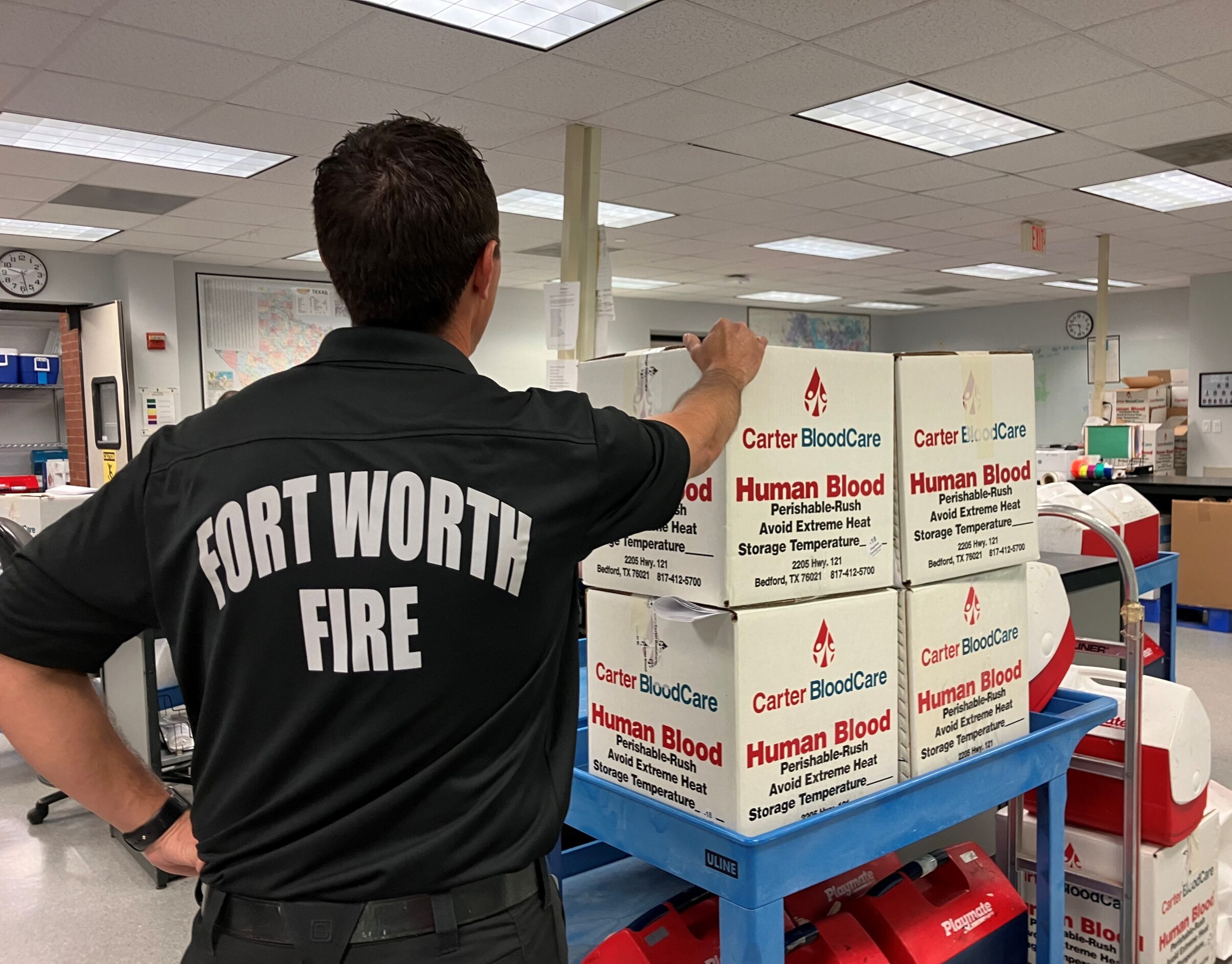 Lifesaving blood now carried on Fort Worth ambulances