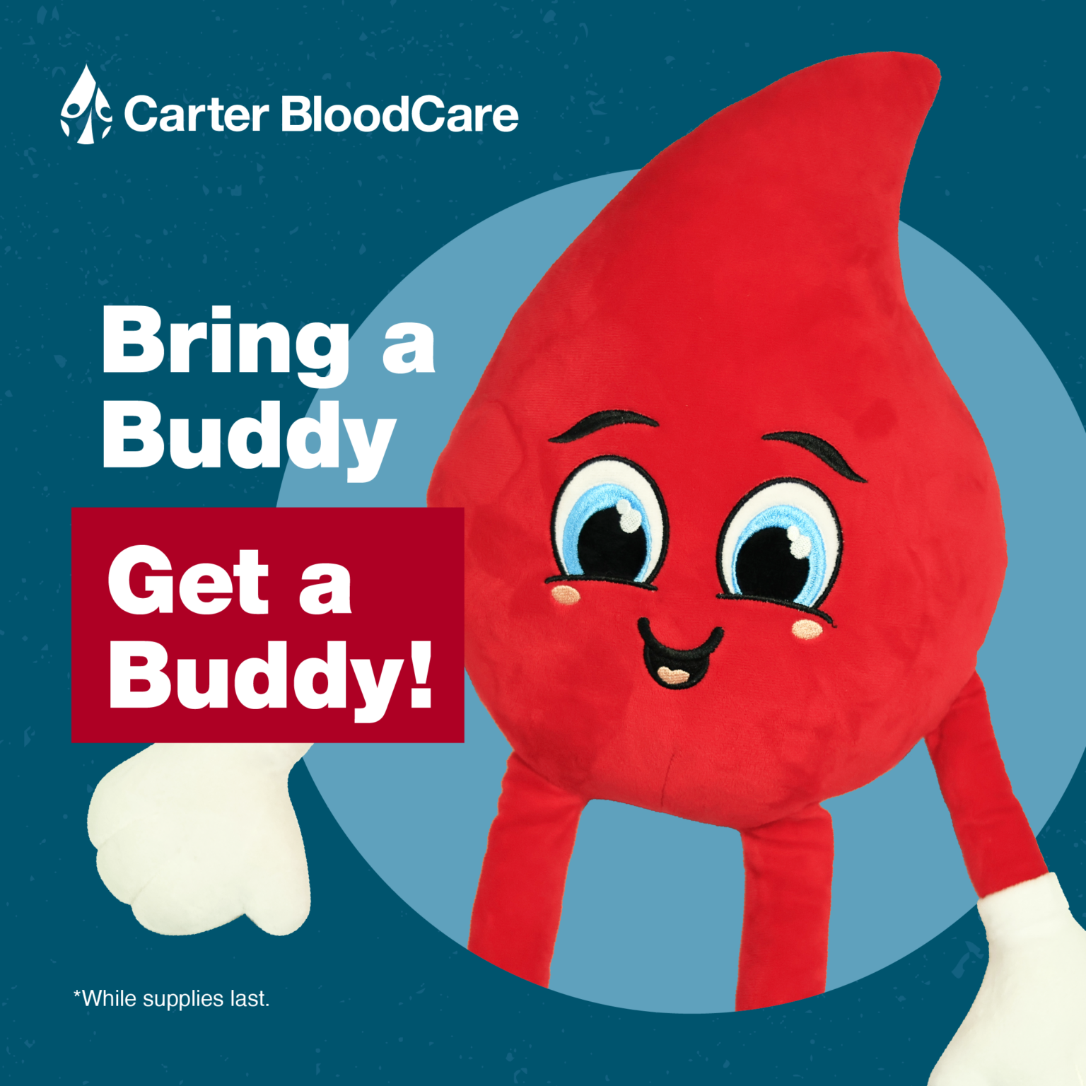 Bring a Buddy, Get a Buddy - Carter BloodCare