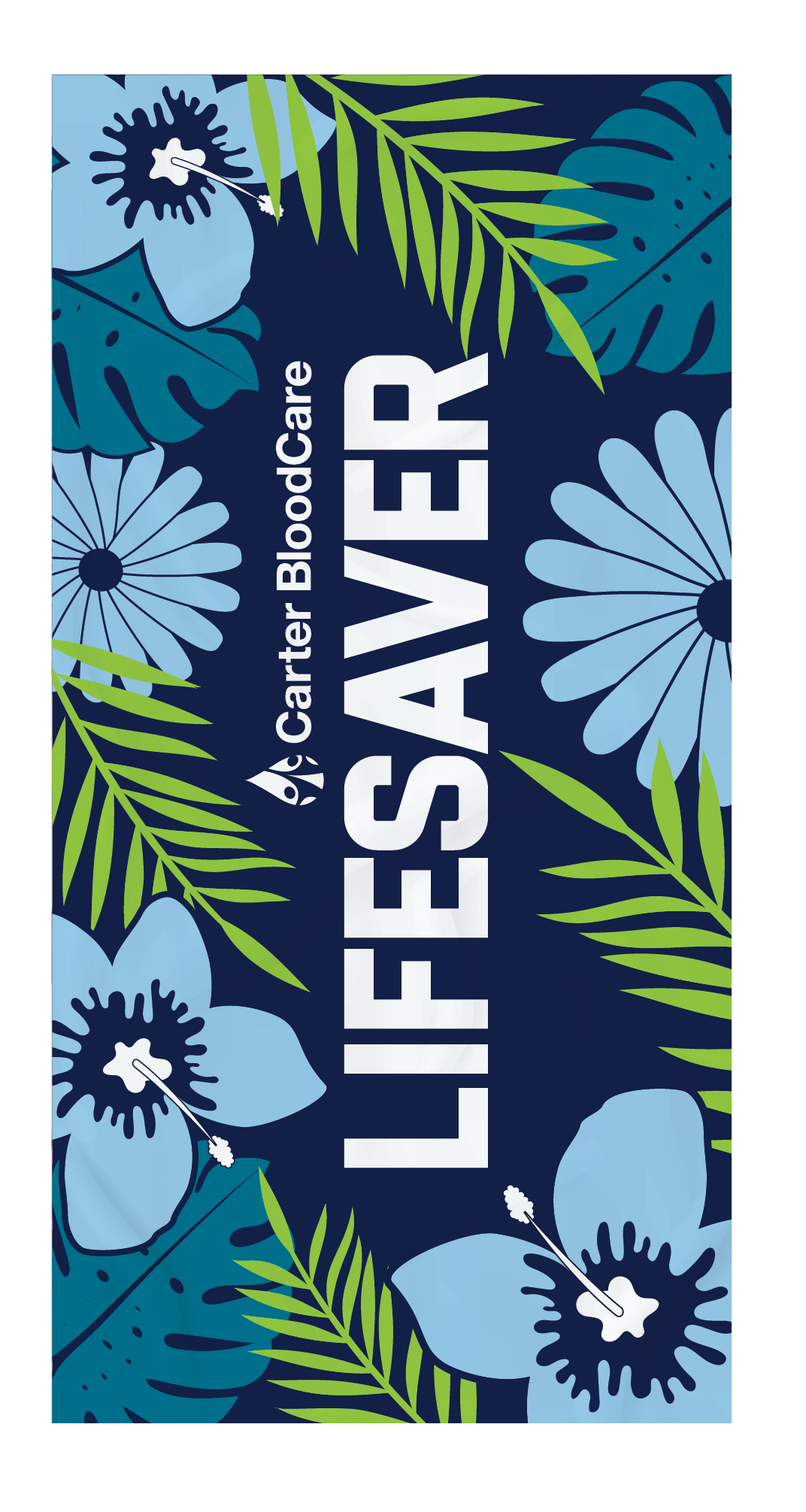 Carter Beach Towel Tropical Life Saver