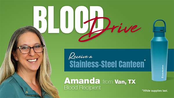 Grand Prairie Farmers Market Carter BloodCare Blood Drive