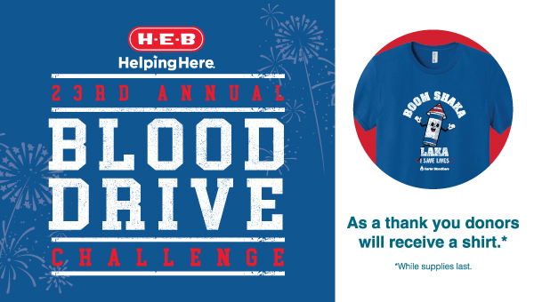 2026 H-E-B Challenge blood drive supports Texans in urgent need 