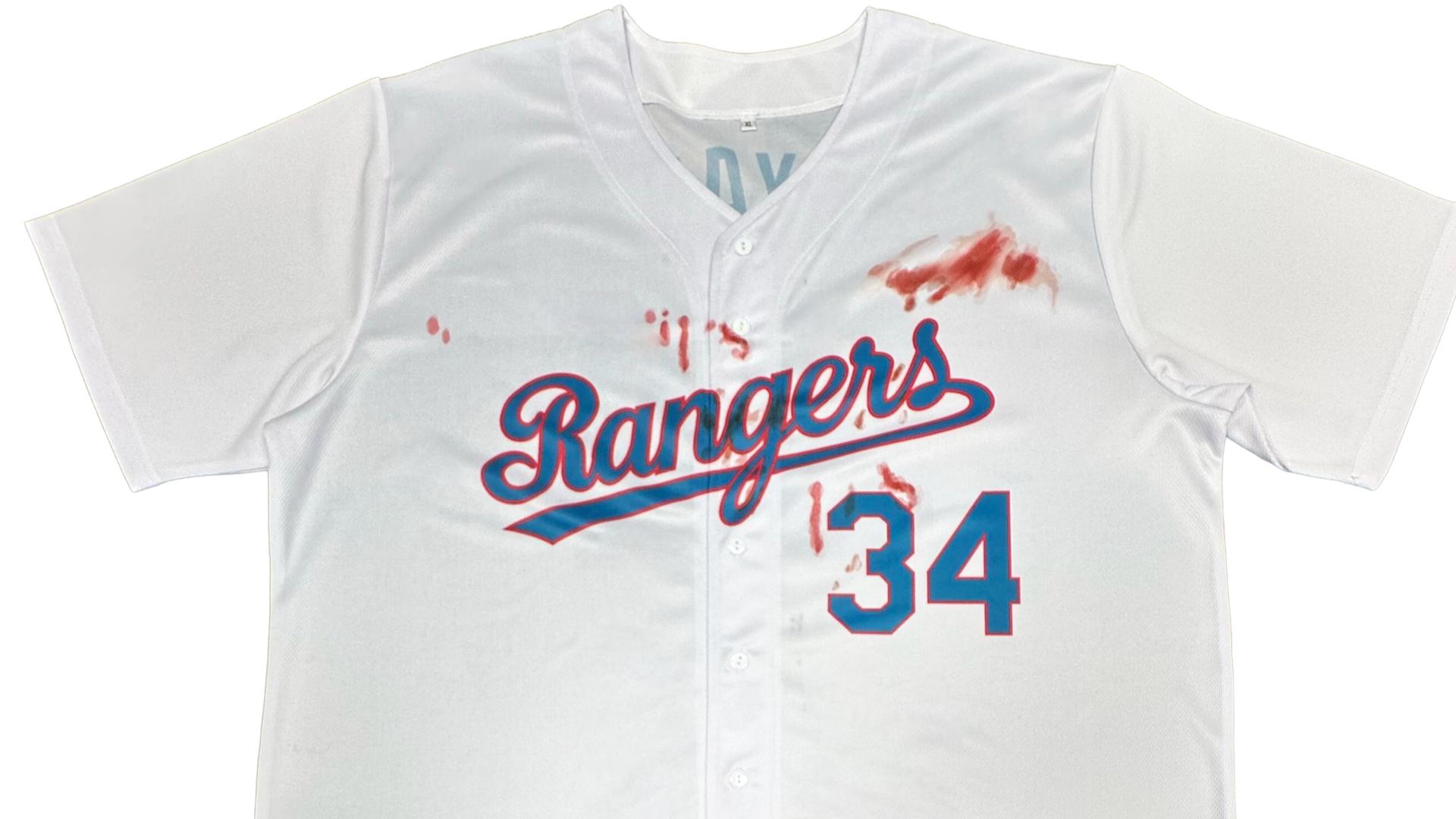The Rangers are giving away a replica of Nolan Ryan’s bloody jersey this weekend — here’s how to get one