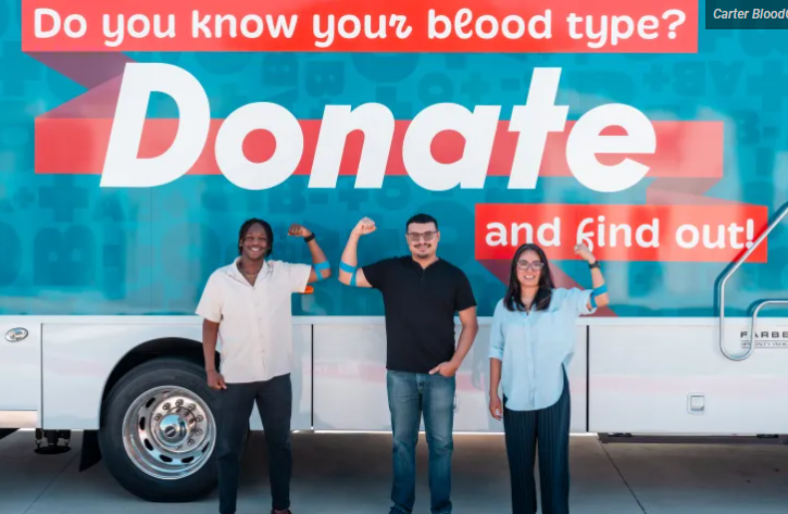 Help save lives this summer when you donate blood with Carter BloodCare