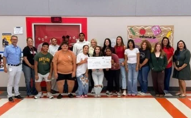 GHS Receives $1K from Carter BloodCare
