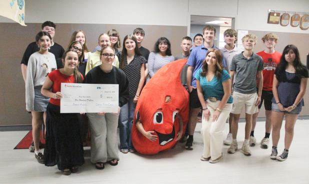 OHS blood drives earn first Carter BloodCare grant